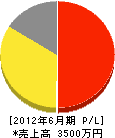山田石材 損益計算書 2012年6月期