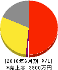 宮田水道工業所 損益計算書 2010年6月期