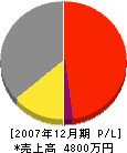 丸武加藤工務店 損益計算書 2007年12月期