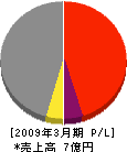 千田組 損益計算書 2009年3月期