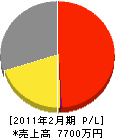 邑田漆芸 損益計算書 2011年2月期