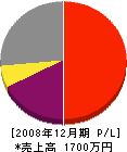 新江電機商会 損益計算書 2008年12月期