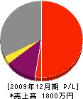 鎌田板金工作所 損益計算書 2009年12月期