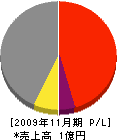 桜井組 損益計算書 2009年11月期