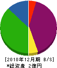石田電気 貸借対照表 2010年12月期