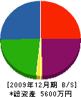 鈴木工務店 貸借対照表 2009年12月期