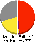 池田工務店 損益計算書 2009年10月期