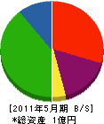 大塚商事 貸借対照表 2011年5月期