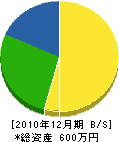 泉万商店 貸借対照表 2010年12月期 泉万商店 貸借対照表 2010年12月期