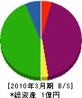 諏訪沢リサイクルセンター 貸借対照表 2010年3月期