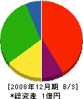 富弘解体 貸借対照表 2008年12月期