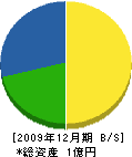 富士見電気商会 貸借対照表 2009年12月期