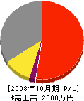 竹内エンジニア建設 損益計算書 2008年10月期 竹内エンジニア建設 損益計算書 2008年10月期