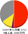 菅間塗装 損益計算書 2007年12月期