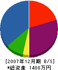 小島農園 貸借対照表 2007年12月期