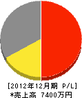 浜松商事 損益計算書 2012年12月期