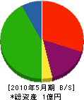 大塚商事 貸借対照表 2010年5月期