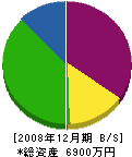 金井農場 貸借対照表 2008年12月期