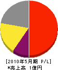 夷隅電工 損益計算書 2010年5月期