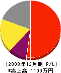 坂本鉄工 損益計算書 2008年12月期