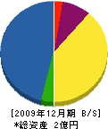 久吉組 貸借対照表 2009年12月期