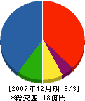 櫻木組 貸借対照表 2007年12月期