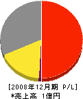 日本環境メンテナス 損益計算書 2008年12月期