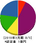 栄伸工業 貸借対照表 2010年3月期