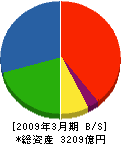 富士電機システムズ 貸借対照表 2009年3月期