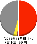 長谷川工務店 損益計算書 2012年11月期