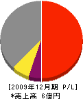 田端工業 損益計算書 2009年12月期