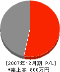 駒沢土建 損益計算書 2007年12月期