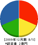 姫路エコテック 貸借対照表 2009年12月期
