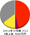 横須賀電機 損益計算書 2012年10月期
