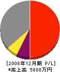 斉藤建設 損益計算書 2008年12月期