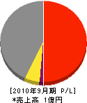 大下建設 損益計算書 2010年9月期