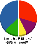 沖縄イゲトー 貸借対照表 2010年6月期