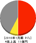 新東京エンジニアリング 損益計算書 2010年1月期