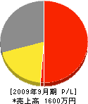 サンライズ 損益計算書 2009年9月期