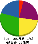 光山電気工業 貸借対照表 2011年5月期