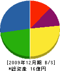 ハウジングコバヤシ 貸借対照表 2009年12月期