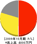 メイデン 損益計算書 2009年10月期 メイデン 損益計算書 2009年10月期