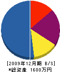 桜井造園 貸借対照表 2009年12月期