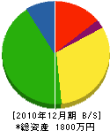 サービス冨士 貸借対照表 2010年12月期