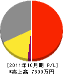 小林欽也工務店 損益計算書 2011年10月期