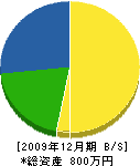 多田鉄工所 貸借対照表 2009年12月期