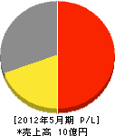 志田・金新 損益計算書 2012年5月期