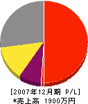 新井工事店 損益計算書 2007年12月期