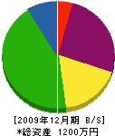 新福アルミ 貸借対照表 2009年12月期