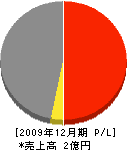 向工業 損益計算書 2009年12月期